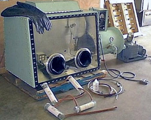 VAC DRI-LAB Glove Box, dry lab,